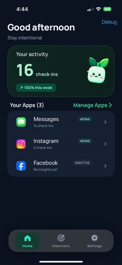 iOS home